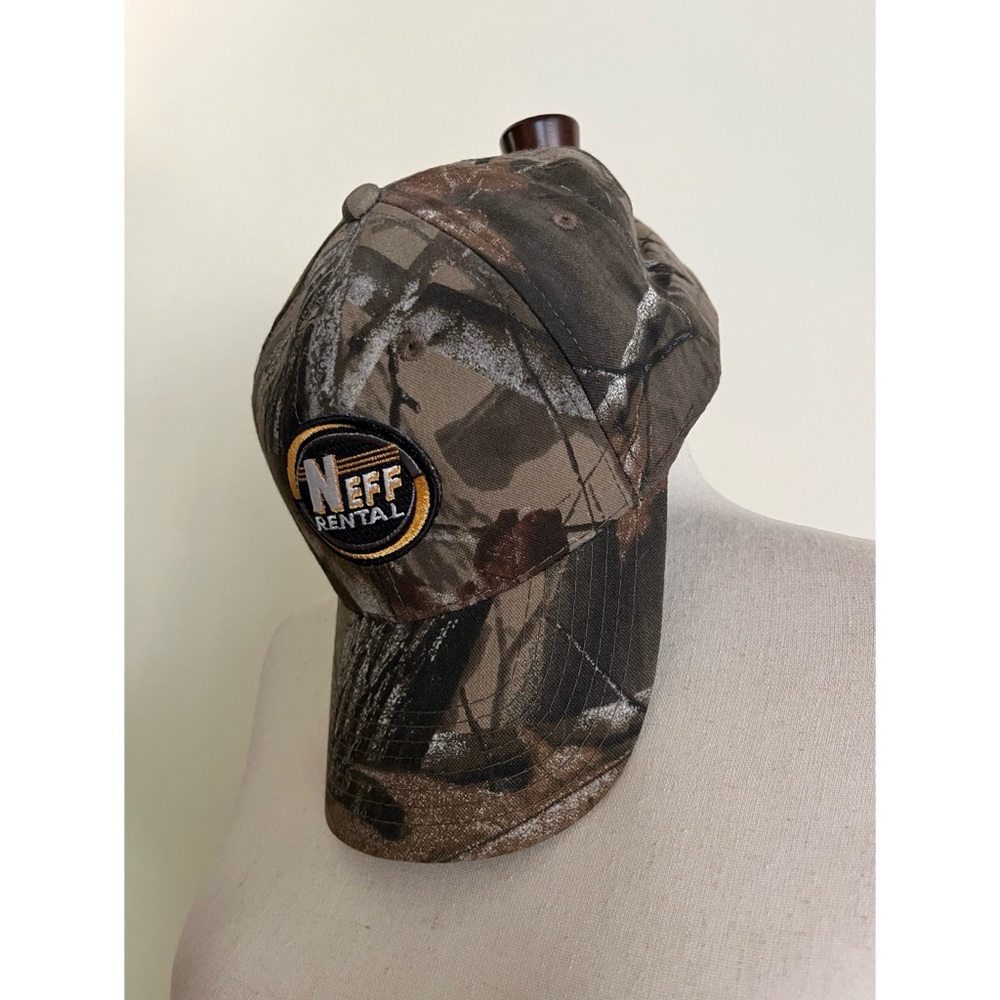 Real Tree Camo Hat Port Authority Adjustable Rental Logo One Size
